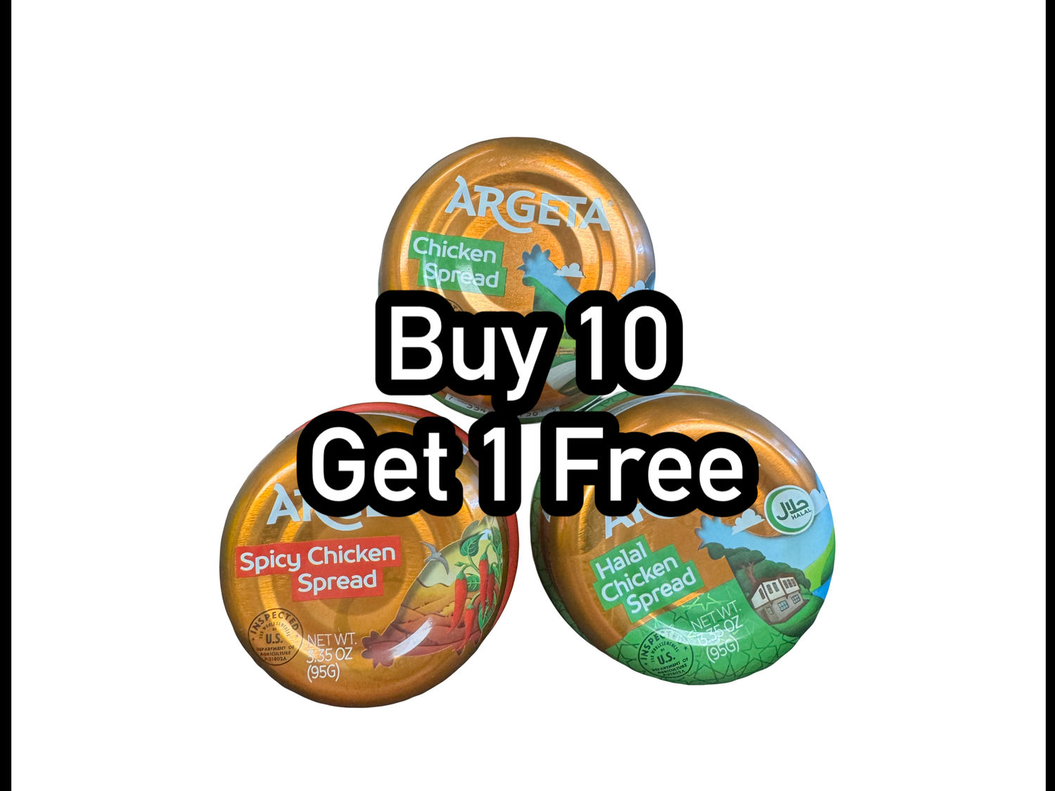 Argeta Buy 10 Get 1 Free